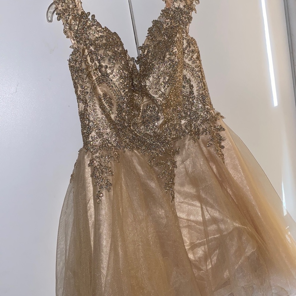 Champagne/Cream colored dress
